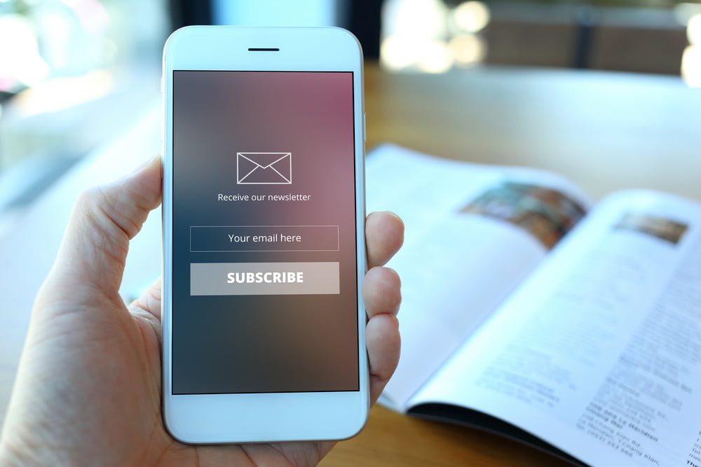 Gaining Email Newsletter Subscribers